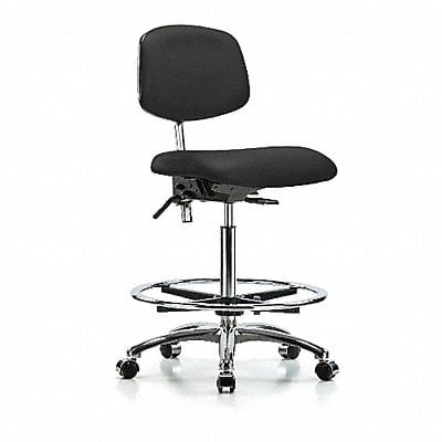 Vinyl CR Chair High FR Cast Blk MPN:BR-NCR-VHBCH-CR-T0-A0-CF-CC-8540