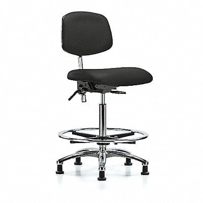 Vinyl CR Chair High FR Stat Blk MPN:BR-NCR-VHBCH-CR-T0-A0-CF-RG-8540