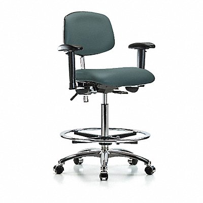 Vinyl CR Chair Hi AA FR Cast Blue MPN:BR-NCR-VHBCH-CR-T0-A1-CF-CC-8546