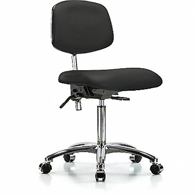 Vinyl CR Chair Med Tilt Cast Blk MPN:BR-NCR-VMBCH-CR-T1-A0-NF-CC-8540