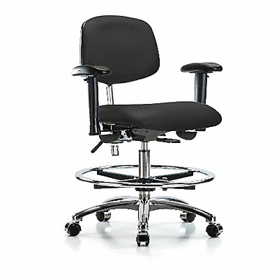 Vin CR Chair Med T AA FR Cast Blk MPN:BR-NCR-VMBCH-CR-T1-A1-CF-CC-8540