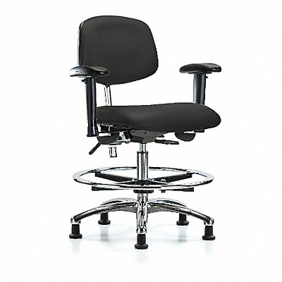 Vin CR Chair Med T AA FR Stat Blk MPN:BR-NCR-VMBCH-CR-T1-A1-CF-RG-8540