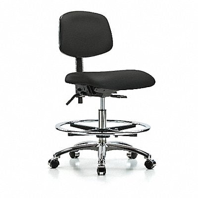 Vinyl Chair Chrome Med FR Cast Blk MPN:BR-VMBCH-CR-T0-A0-CF-CC-8540