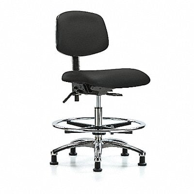 Vinyl Chair Chrome Med FR Cast Blk MPN:BR-VMBCH-CR-T0-A0-CF-RG-8540