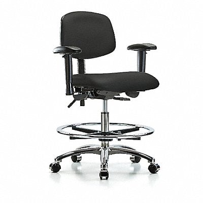 Vin Chair Chrome Med AA FR C Blk MPN:BR-VMBCH-CR-T0-A1-CF-CC-8540