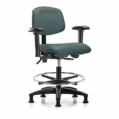 Vinyl Chair Med T AA FR Stat Blue MPN:BR-VMBCH-RG-T1-A1-CF-RG-8546