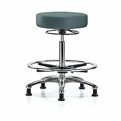 Backless Pneumatic Stool 17 W MPN:BR-VHBSO-CR-CF-RG-8546