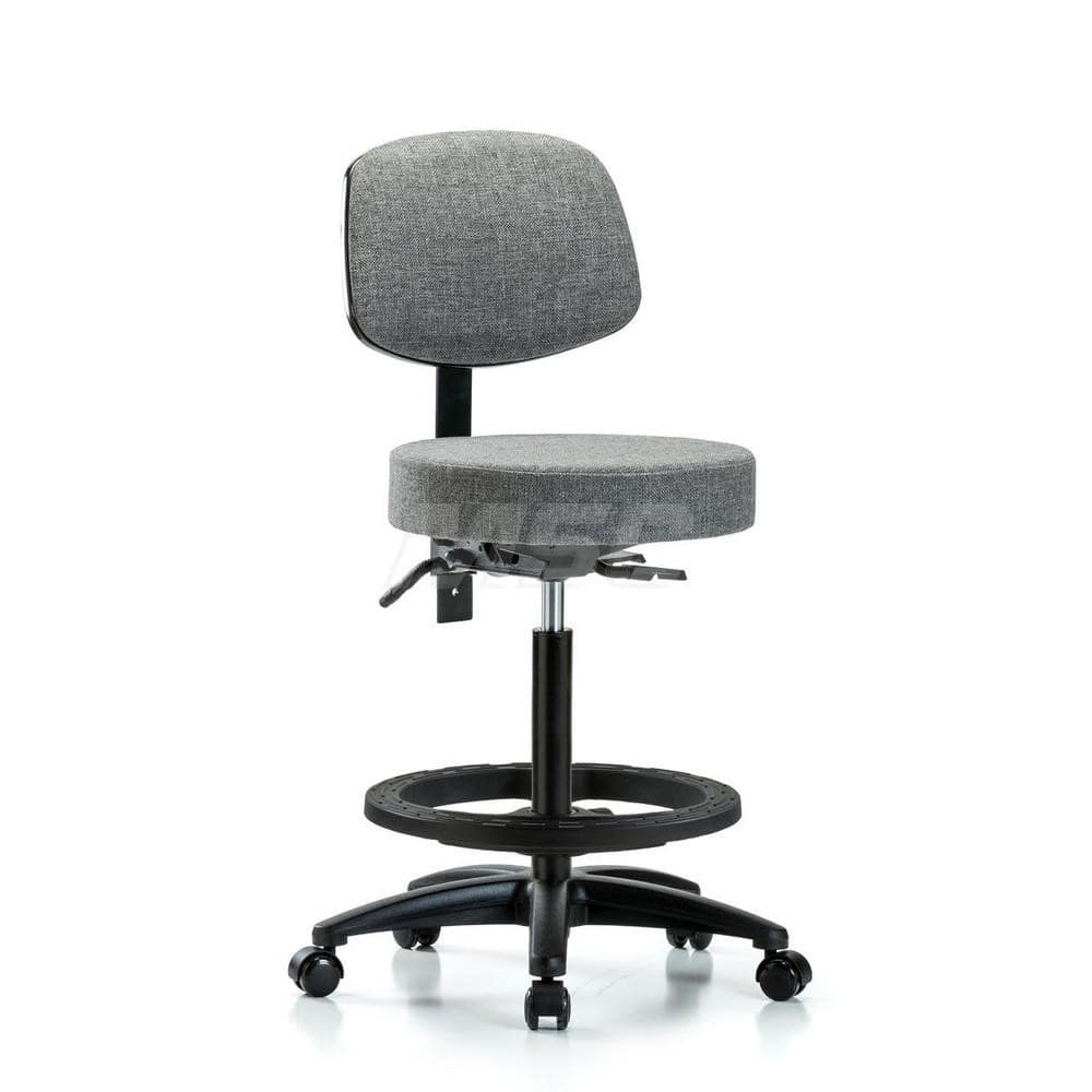 Adjustable Height Swivel Stool: Olefin, 24