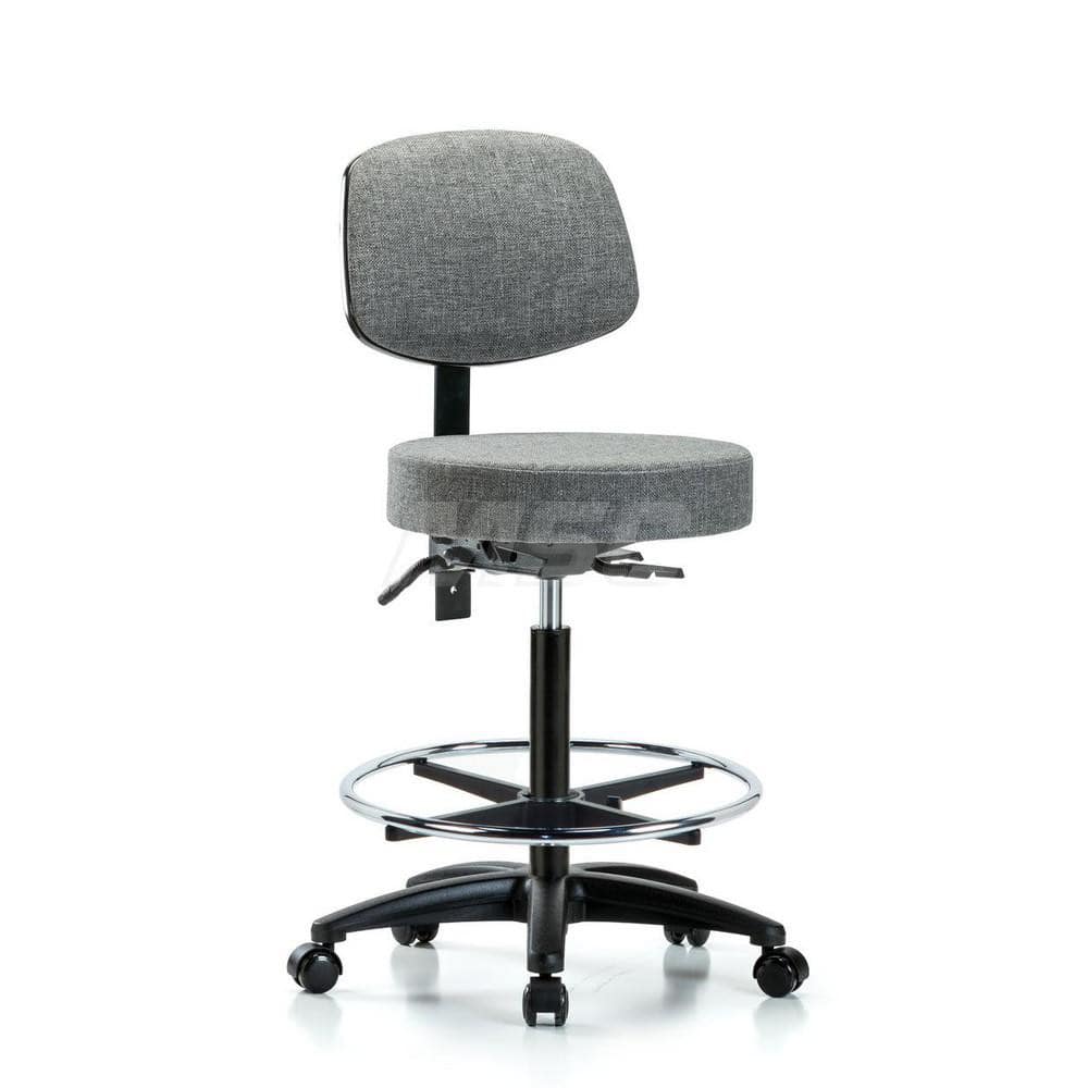 Adjustable Height Swivel Stool: Olefin, 24