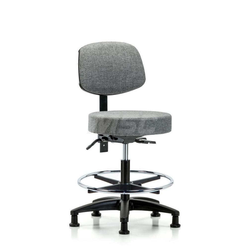 Adjustable Height Swivel Stool: Olefin, 24