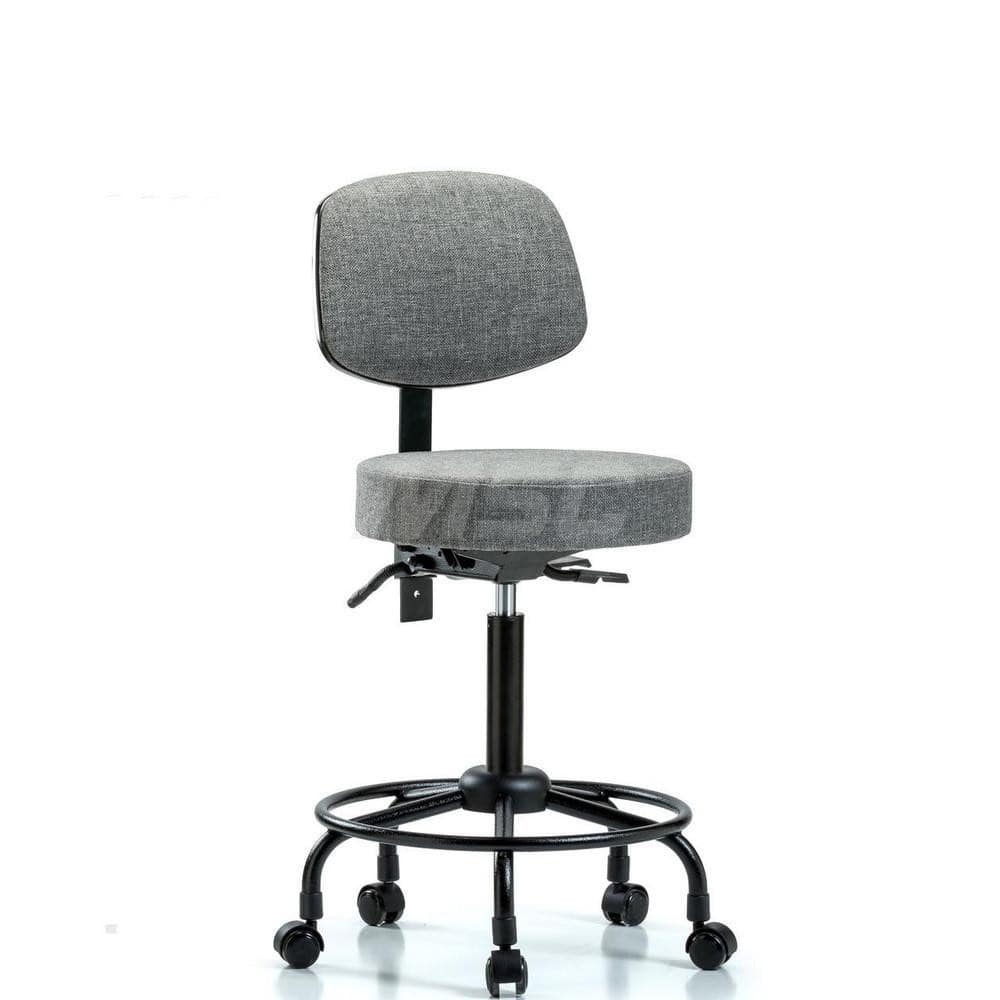 Adjustable Height Swivel Stool: Olefin, 24