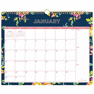 Wall Calendar 15 x 12 1 Month per Page MPN:BLS103627