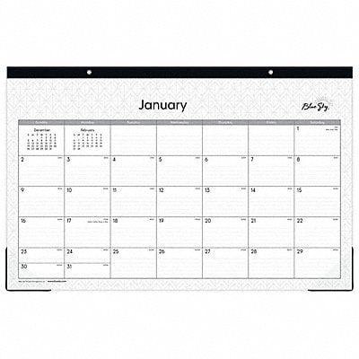 Desk Pad 11 x 17 1 Month per Page MPN:BLS111293