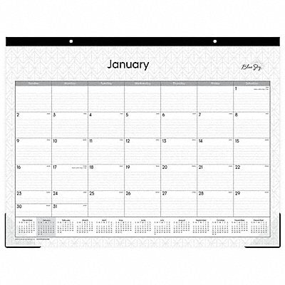 Desk Pad 22 x 17  1 Month per Page MPN:BLS111294