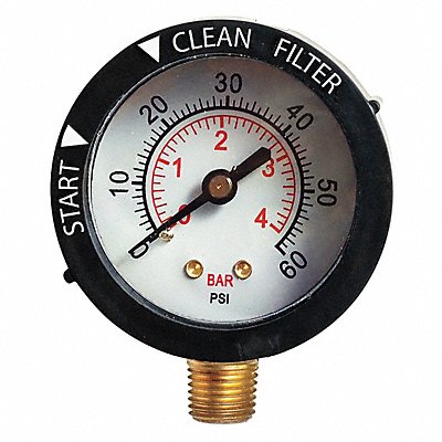 Bottom Mount Dial Pressure Gauge MPN:NEP4010