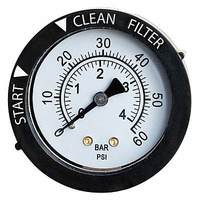 Rear Mount Dial Pressure Gauge MPN:NEP4022