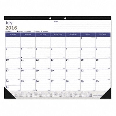 Wall Calendar 22 x 17 Ruled Blocks MPN:CA177227