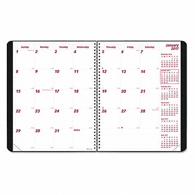 Planner Monthly MPN:CB1262V.BLK