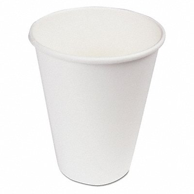 Disp Hot Cup 12 oz WH Patternless PK1000 MPN:WHT12HCUP