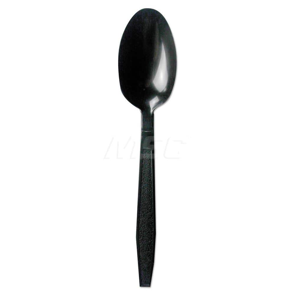 Paper & Plastic Cups, Plates, Bowls & Utensils, Flatware Type: Teaspoon , Material: Plastic , Color: Black , Disposable: Yes  MPN:BWKTEAHWPPBLA