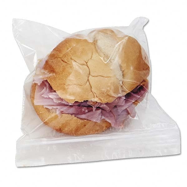 Sandwich Bag: 1 Sandwich, Clear, Plastic MPN:BWKSANDWICHBAG