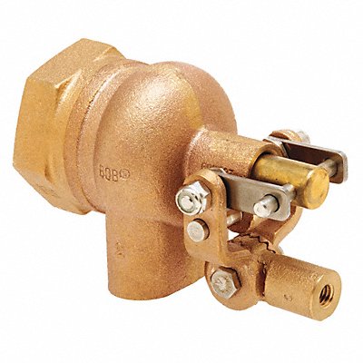 Float Valve 1-1/4 in Pipe Brass FNPT MPN:R605T-1-1/4