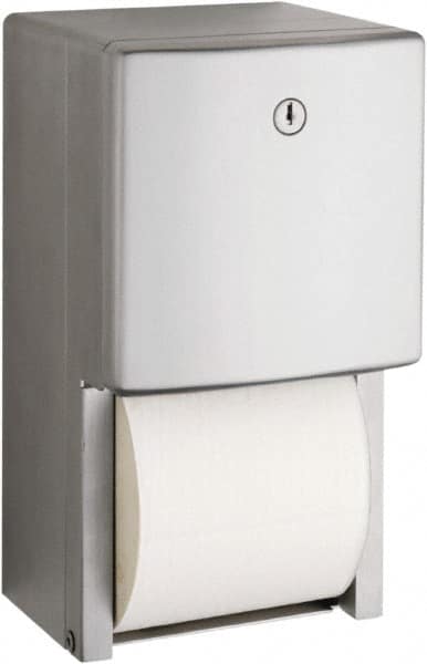 Standard Double Roll Stainless Steel Toilet Tissue Dispenser MPN:BOB4288