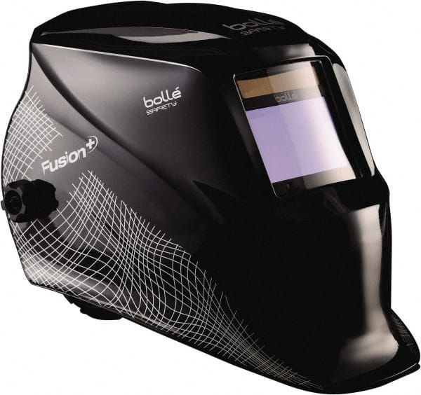 Welding Helmet with Digital Controls: Black, Polycarbonate, Shade 5 & 8 to 13 MPN:40121