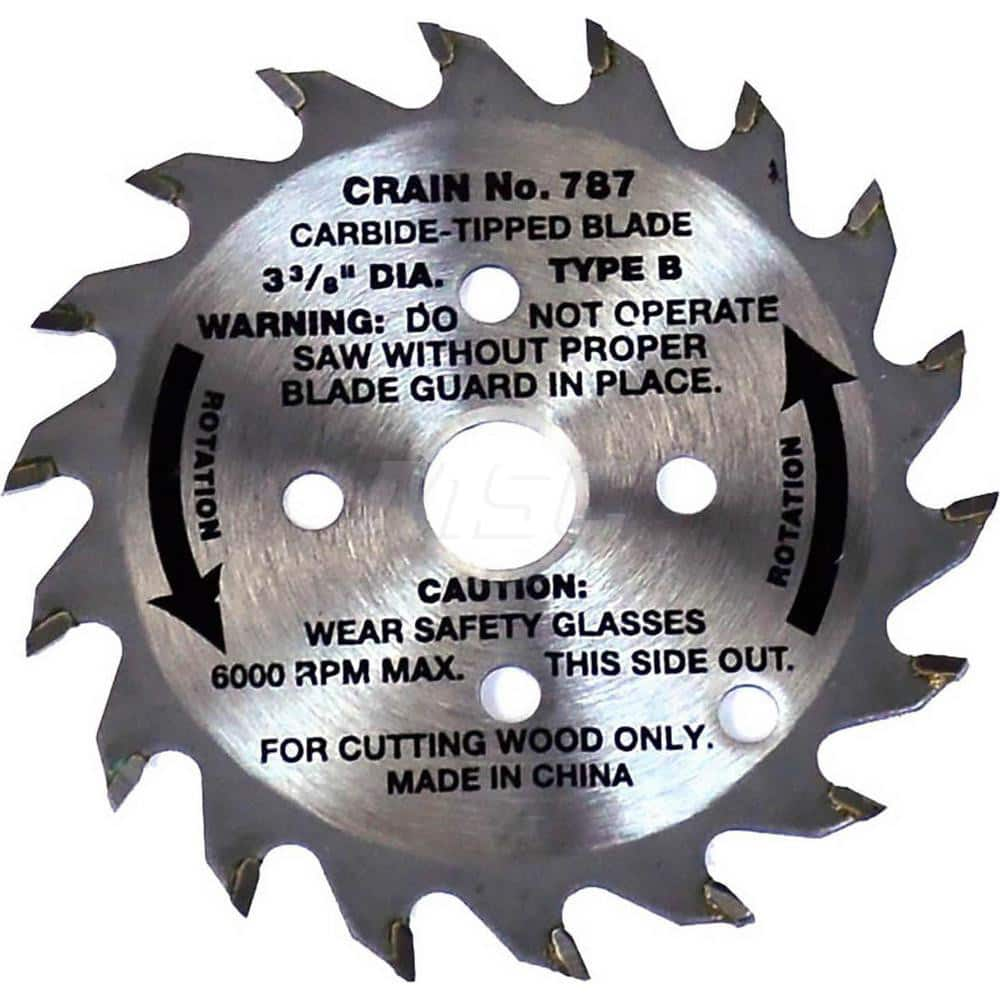 Wet & Dry Cut Saw Blade: 1