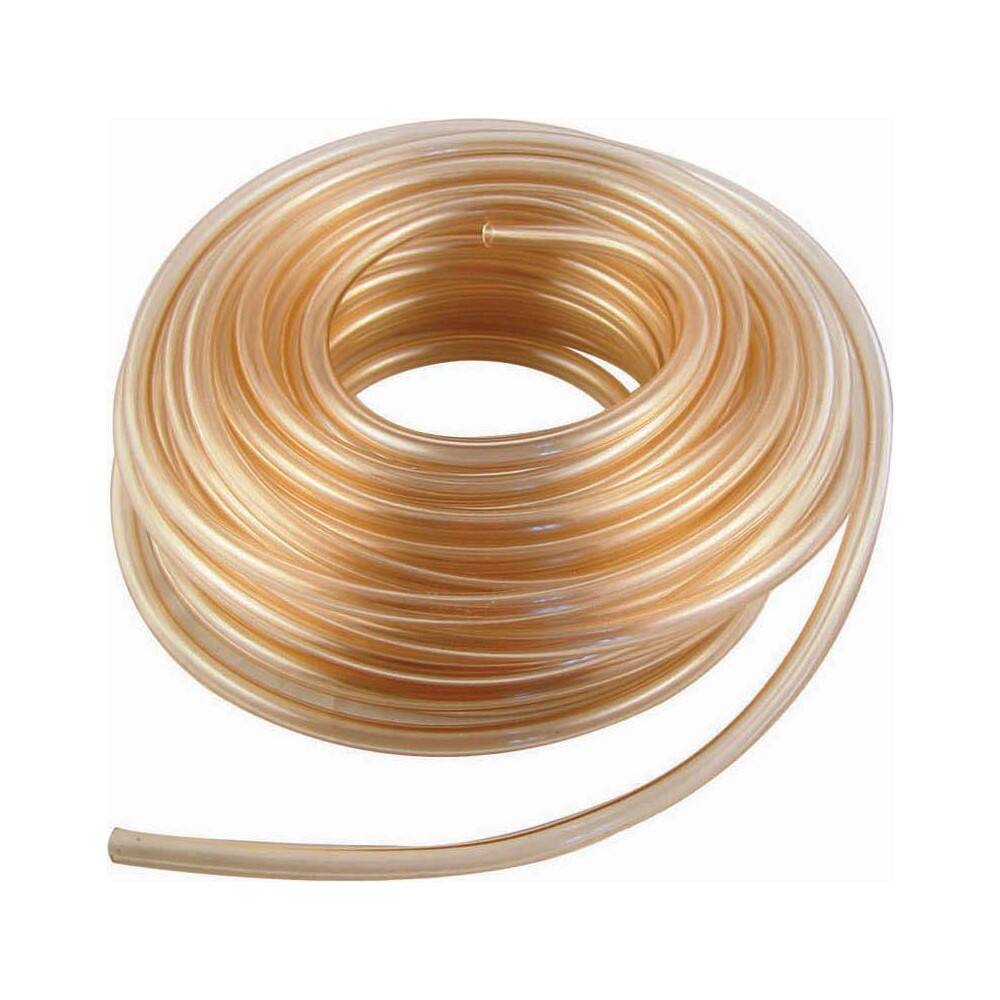 Plastic, Rubber & Synthetic Tube, Inside Diameter: 0.5000in , Outside Diameter: 0.7500in , Wall Thickness: 0.1250in , Tube Color: Clear , Tube Length: 100ft  MPN:84-248