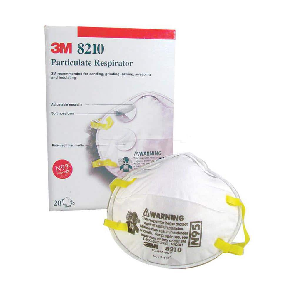 Disposable Particulate Respirator: Contains Nose Clip, Size Medium/Large MPN:84-263