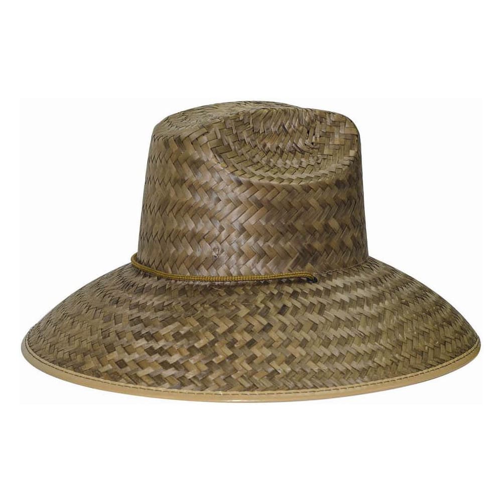 Hat: Straw, Brown, Size Universal, Cross-Hatch MPN:84-473