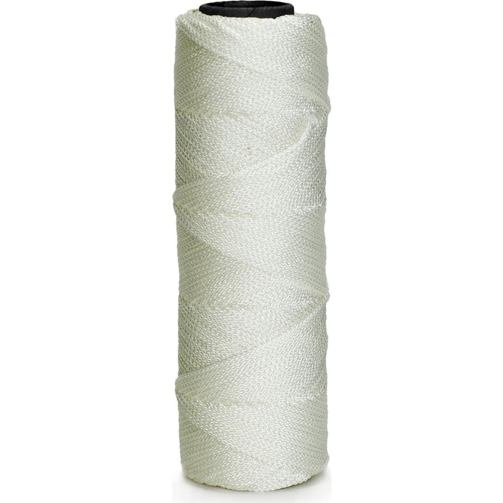 Mason Line Twine: #18 Twine Dia, Nylon, White MPN:11-774