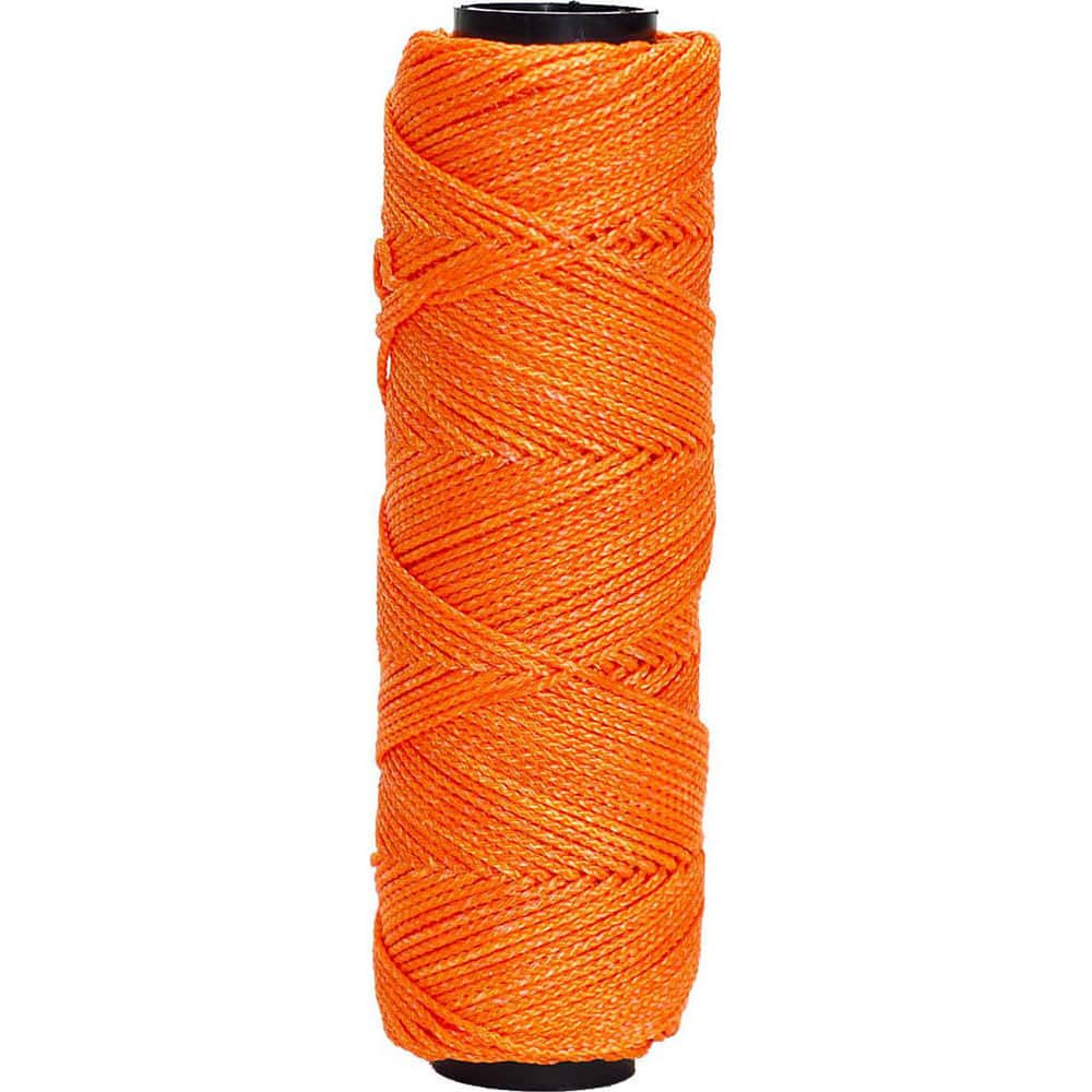 Mason Line Twine: #18 Twine Dia, Nylon, Orange MPN:11-880