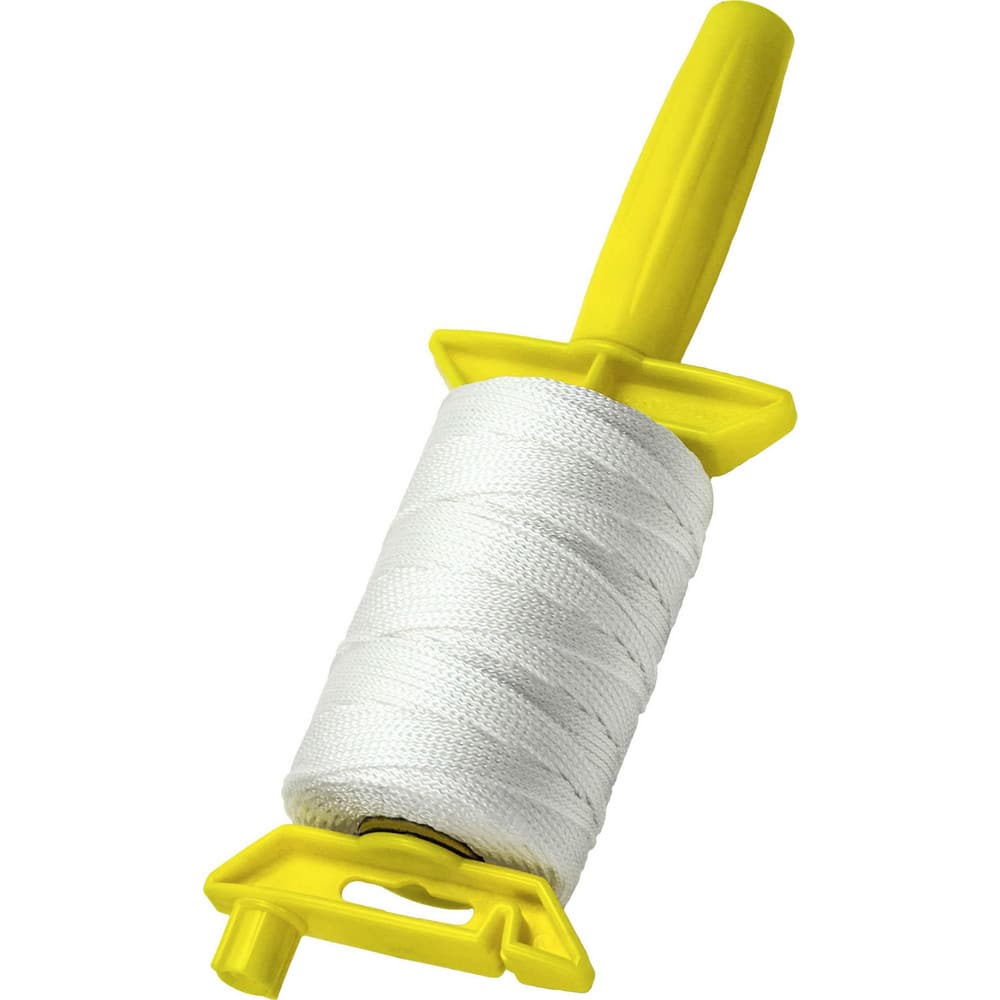 Mason Line Twine: #18 Twine Dia, Nylon, White MPN:21-170