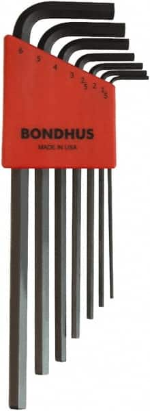 7 Piece L-Key Ball End Hex Key Set MPN:12192