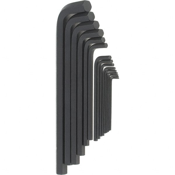 15 Piece, L-Key Long Arm Hex Key Set MPN:12351