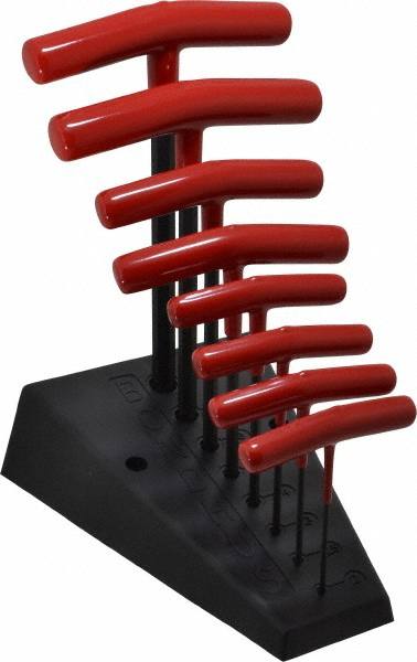 8 Piece T-Handle Hex Key Set MPN:13389