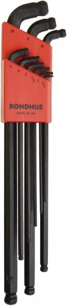 9 Piece L-Key Ball End Hex Key Set MPN:67099