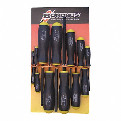 Set 13 Ball End Screwdrivers MPN:10637