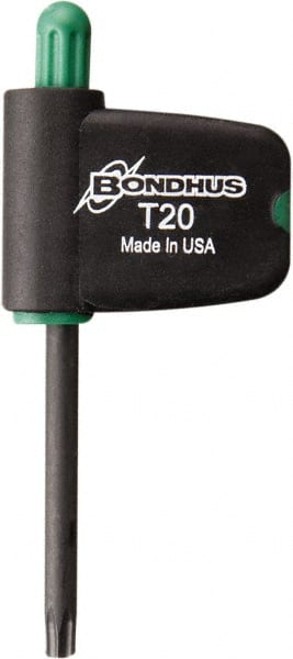Torx Key: Flag Handle, T20, Steel MPN:34420