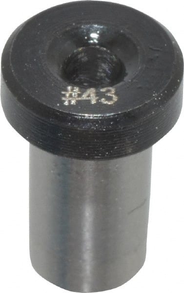 Press Fit Headed Drill Bushing: Type H, 0.089