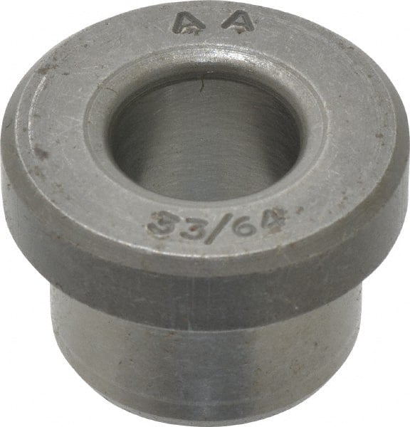 Press Fit Headed Drill Bushing: Type H, 33/64