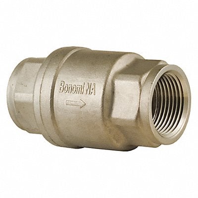 Spring Check Valve 316 SS 1/4 FNPT MPN:S800-1/4