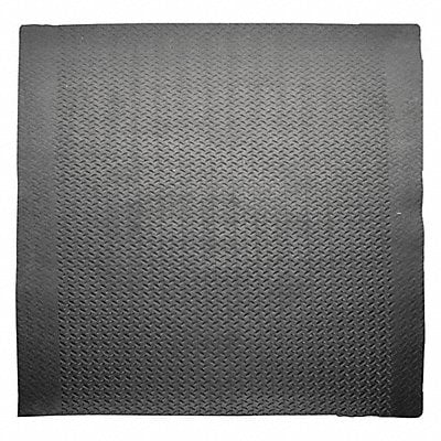 Utility Mat Black Unfinished Rubber MPN:TM400BAGGED