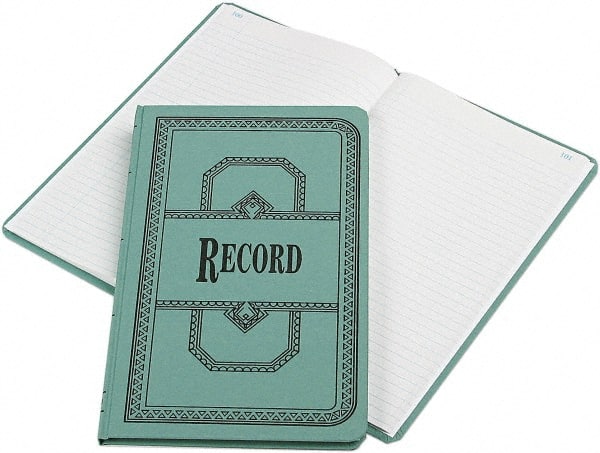 Record/Account Book: 150 Sheets, Record Ruled, Blue Paper MPN:BOR66150R