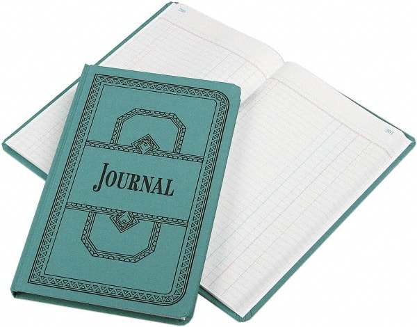 Record Rule Record/Account Book: 300 Sheets, Journal Ruled, Blue Paper MPN:BOR66300J