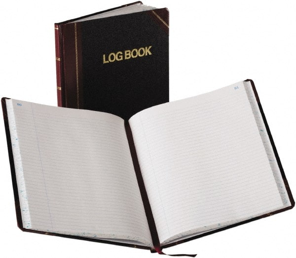 Record Log Book: 150 Sheets, Record Ruled, Red Paper MPN:BORG21150R