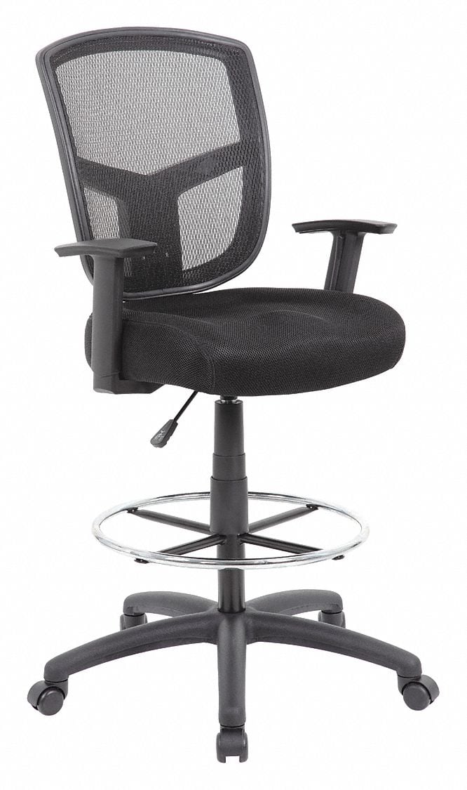 Drafting Chair Nylon Base Overall 49 H MPN:B16021