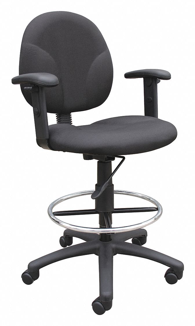 Chair Nylon Base Overall 49-1/2 H MPN:B1691-BK